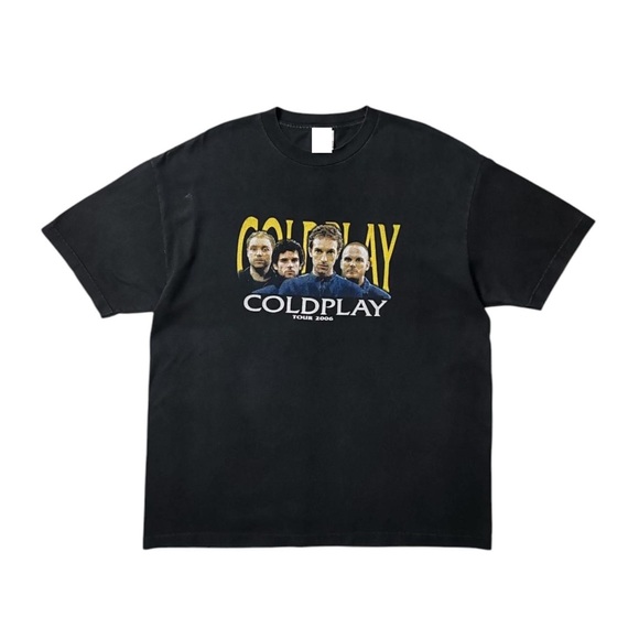 Tops | Rare Coldplay 206 Usa Tour T Shirt | Poshmark
